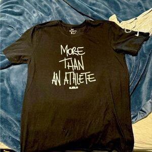 LeBron James More Than An Athlete Uninterrupted Sportswear T-Shirt Top